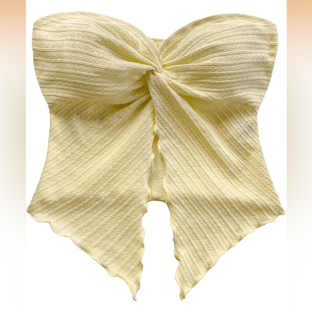 Light Yellow tube top